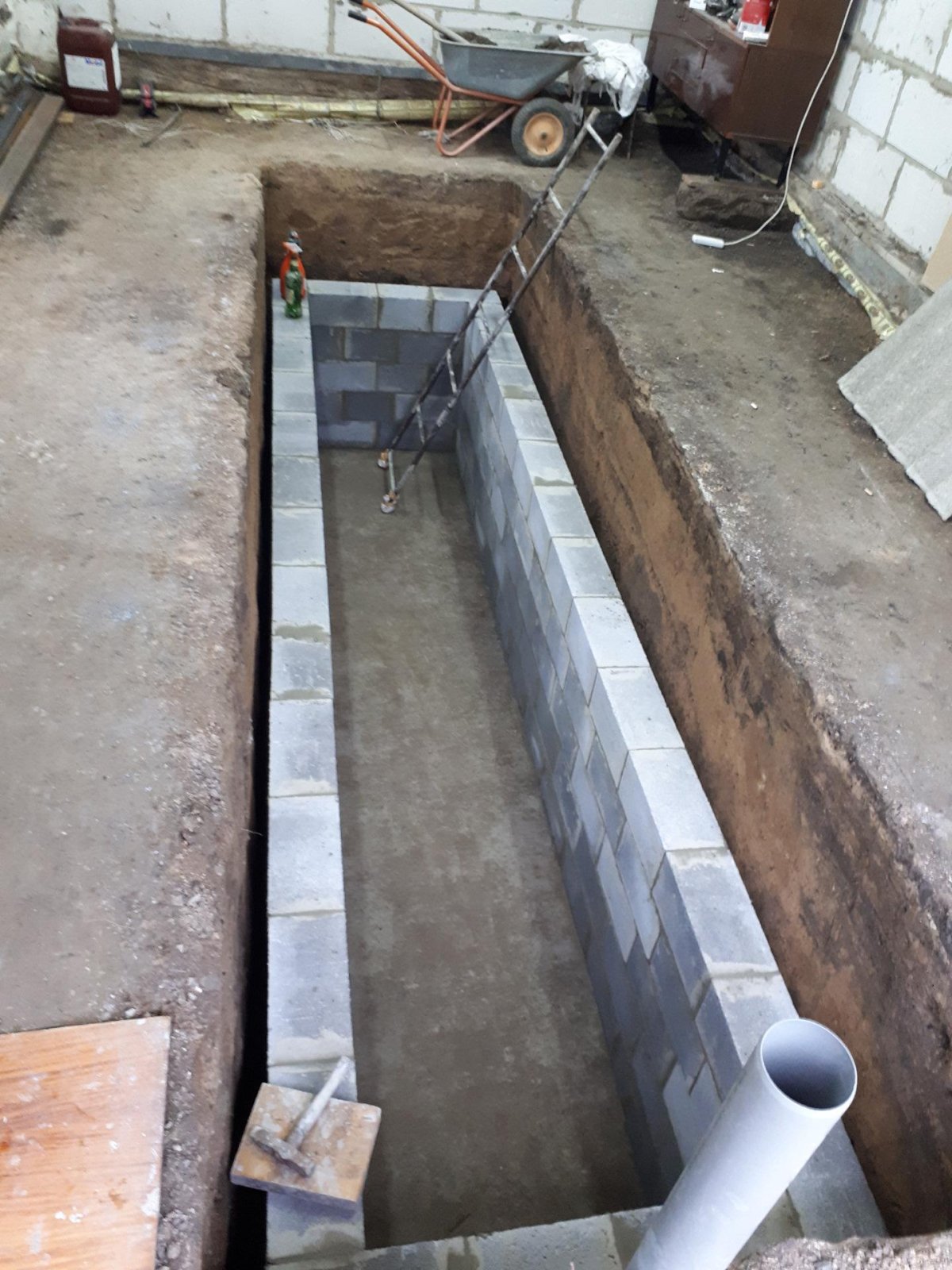 Смотровая яма для к700