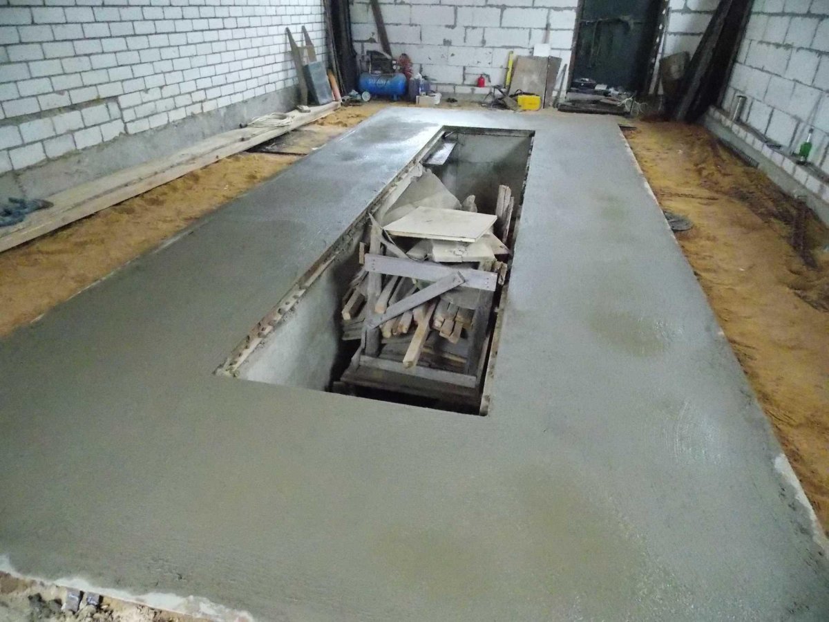 Железнение бетона