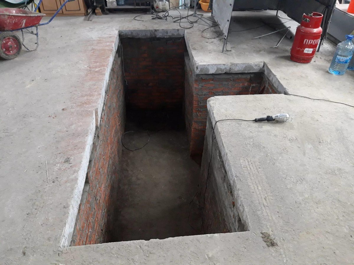 Проект смотровой ямы в гараже