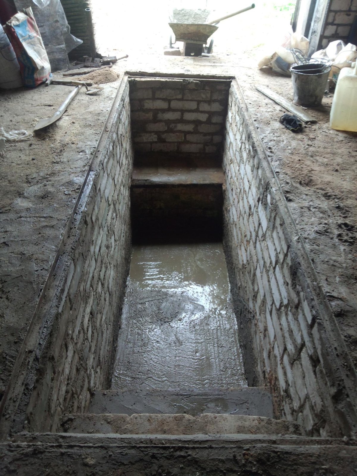 Обустройство ямы в гараже