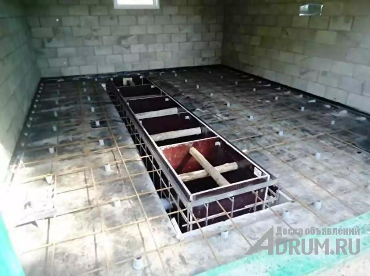 Конструкция смотровой ямы