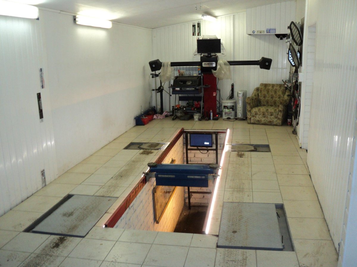 Яма под сход развал Техновектор