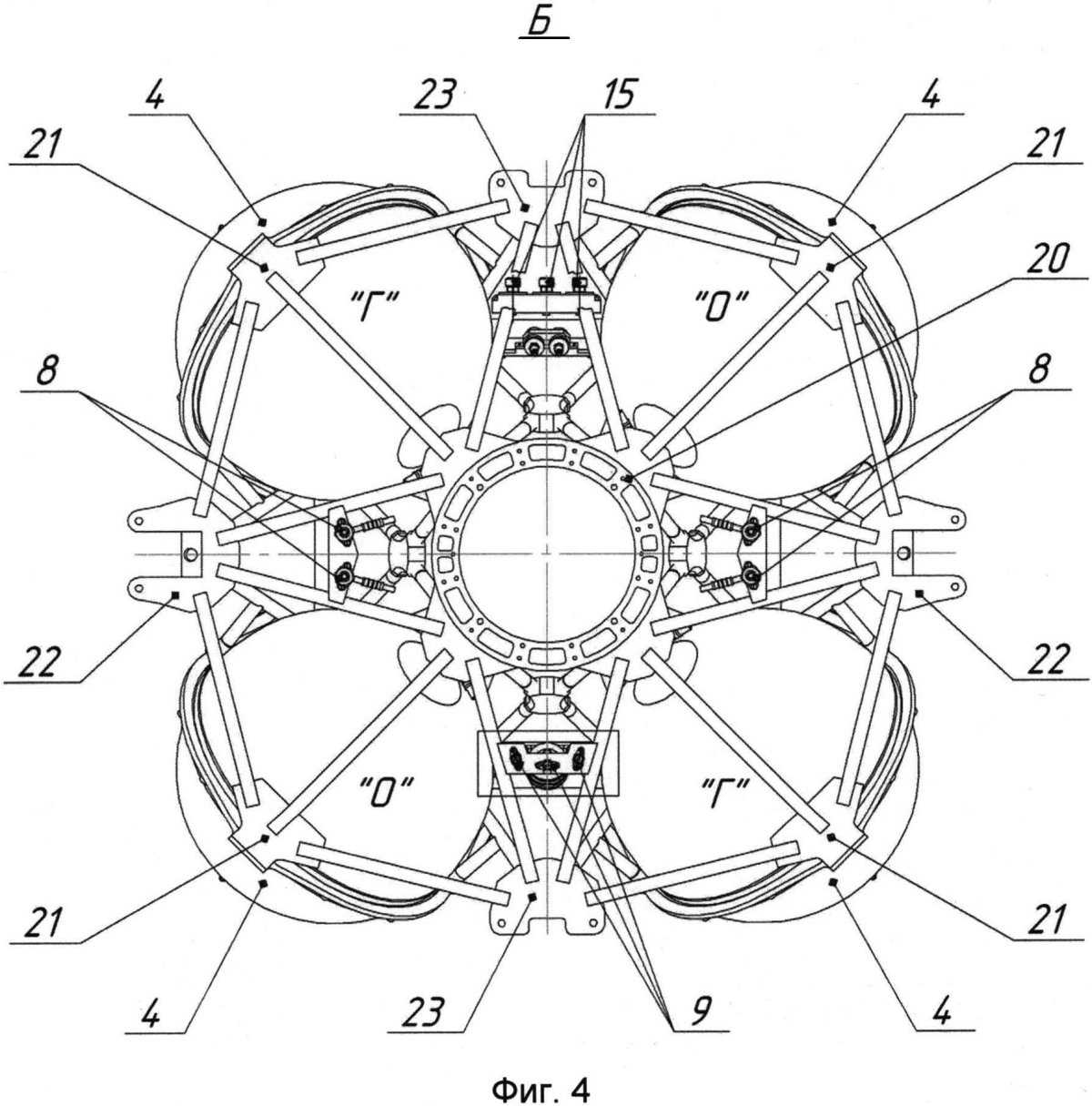 Разгонный блок Фрегат чертеж