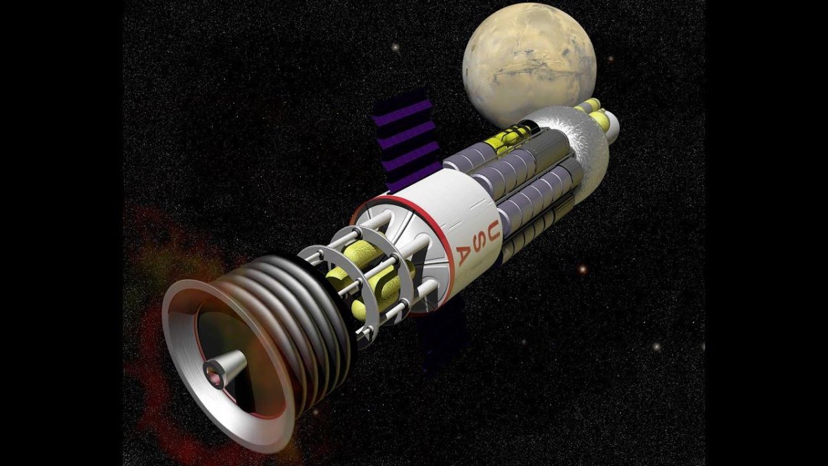 Ядерный импульсный двигатель Орион