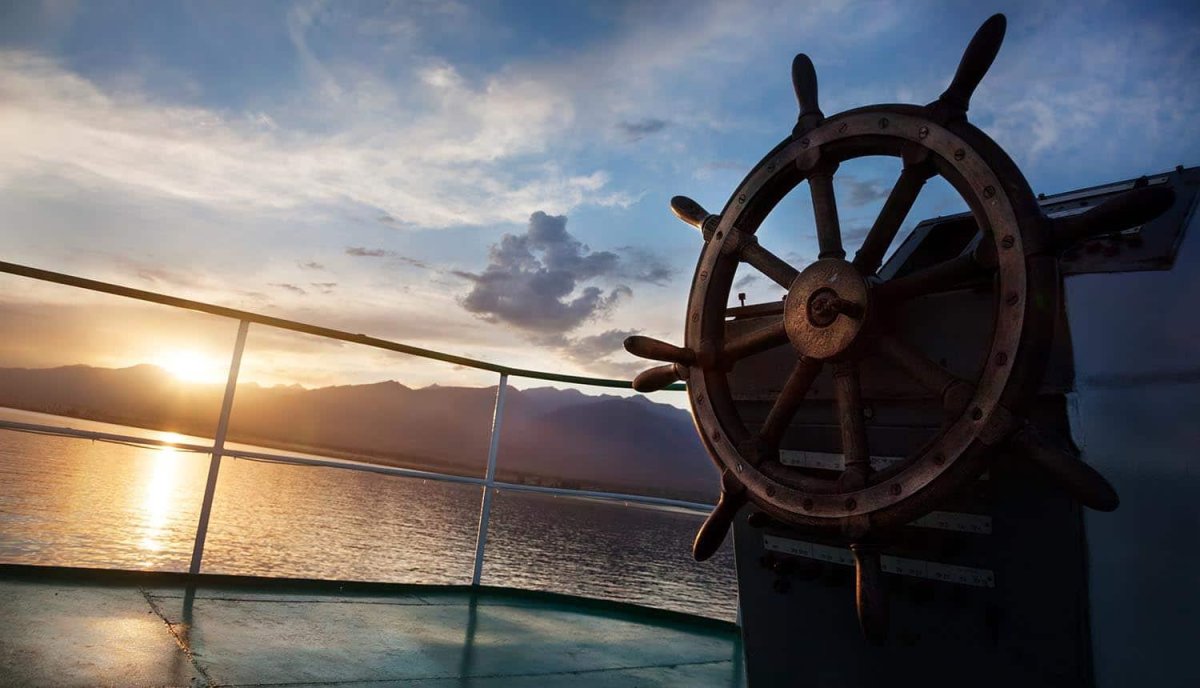 Штурвал парусника