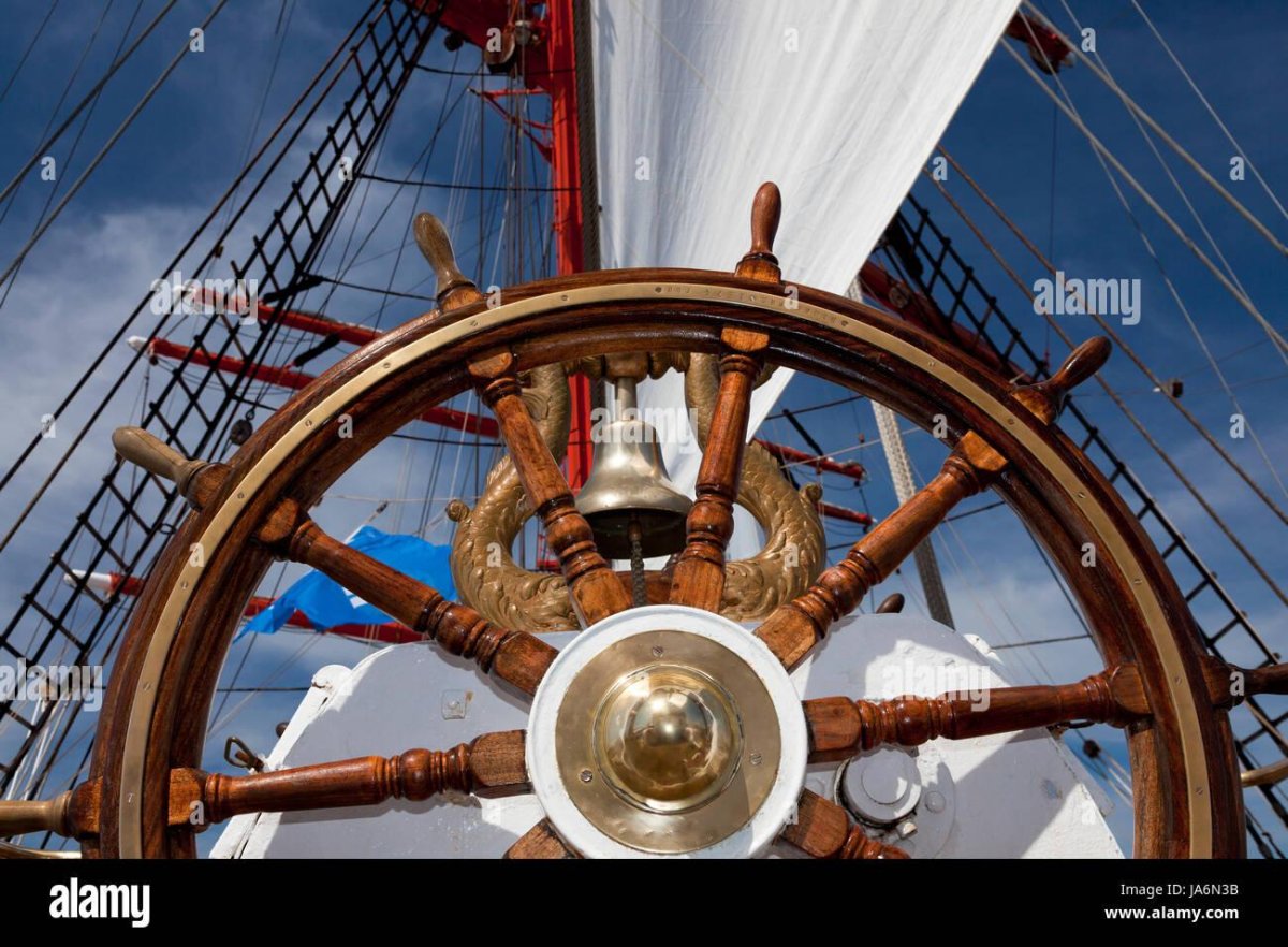 Штурвал Барка Крузенштерн