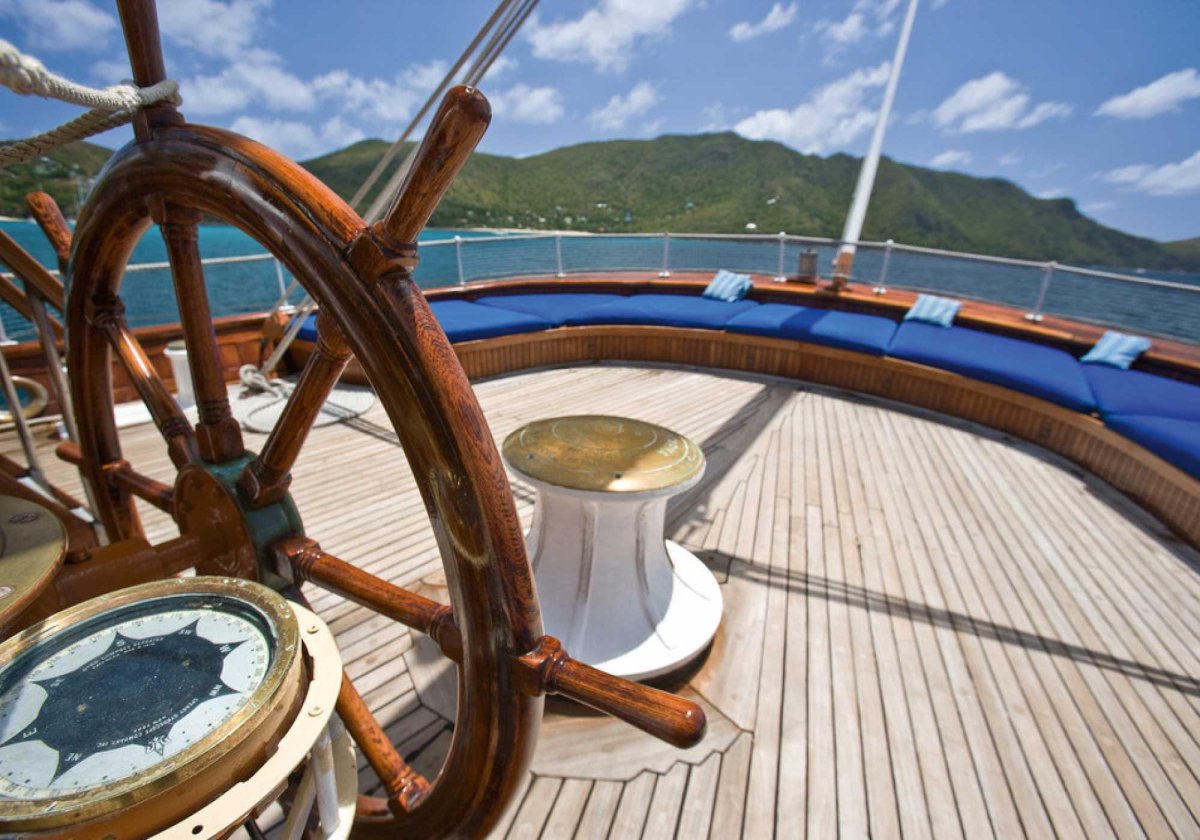 Штурвал Барка Крузенштерн