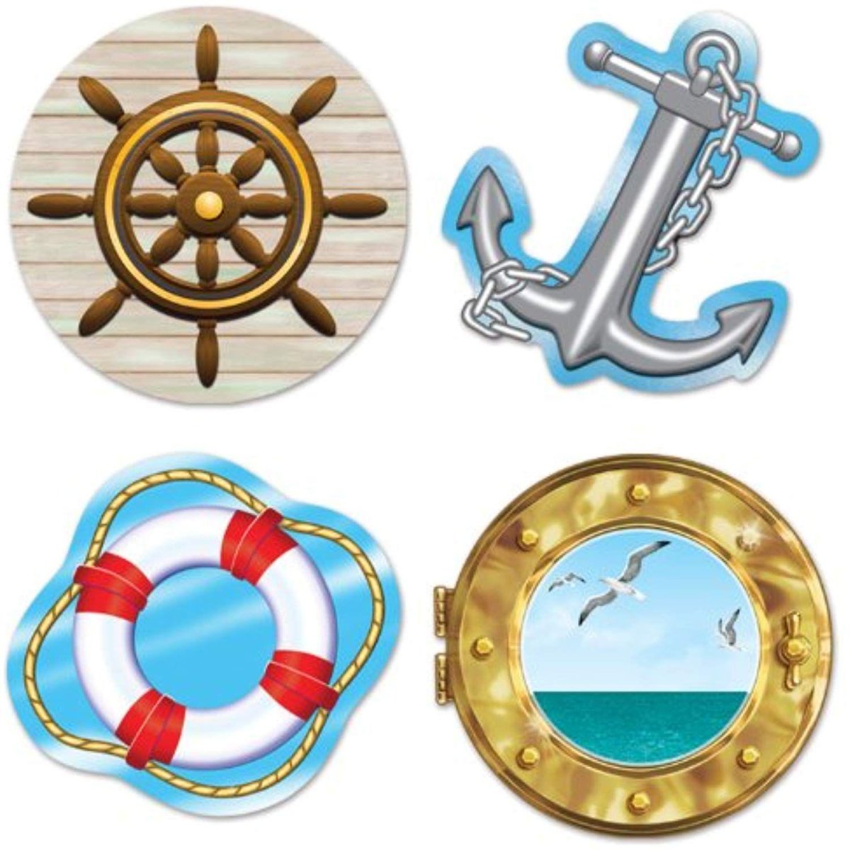 Атрибуты морской тематики