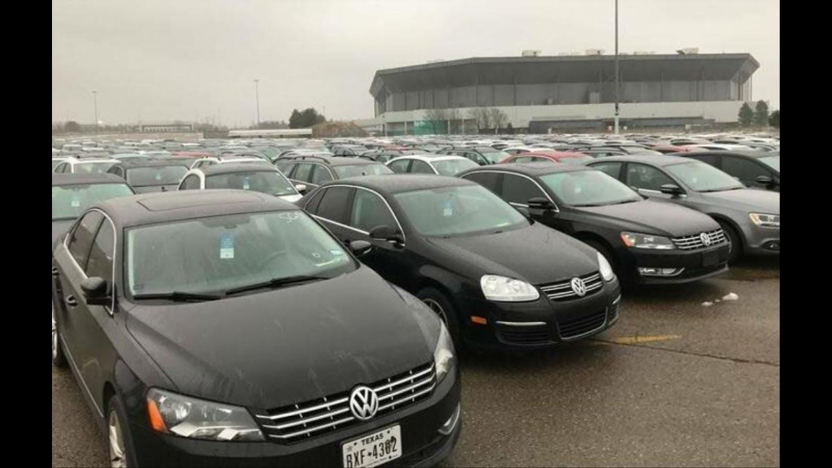Кладбище дизельных Фольксваген в США