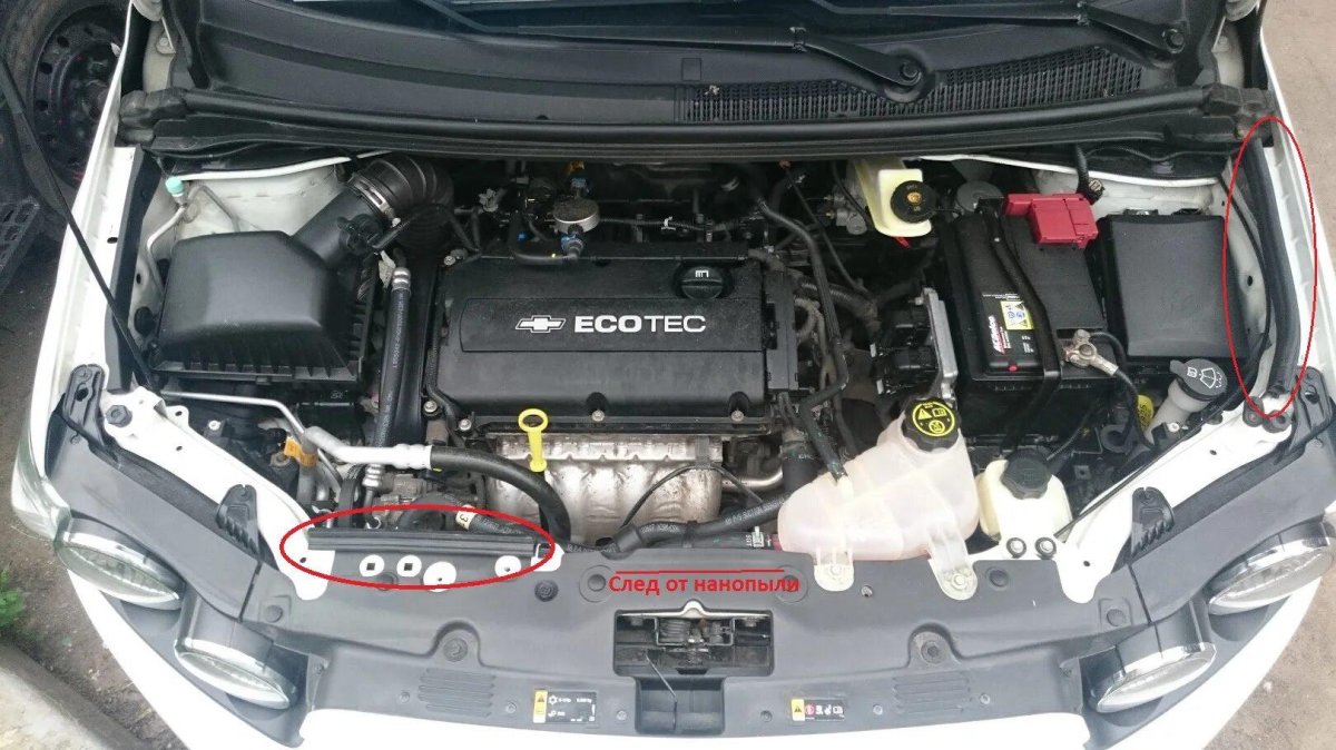 Что находится под капотом у Авео т250