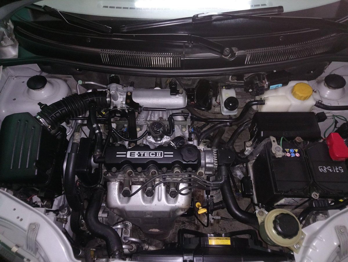 Шевроле Авео т250 под капотом