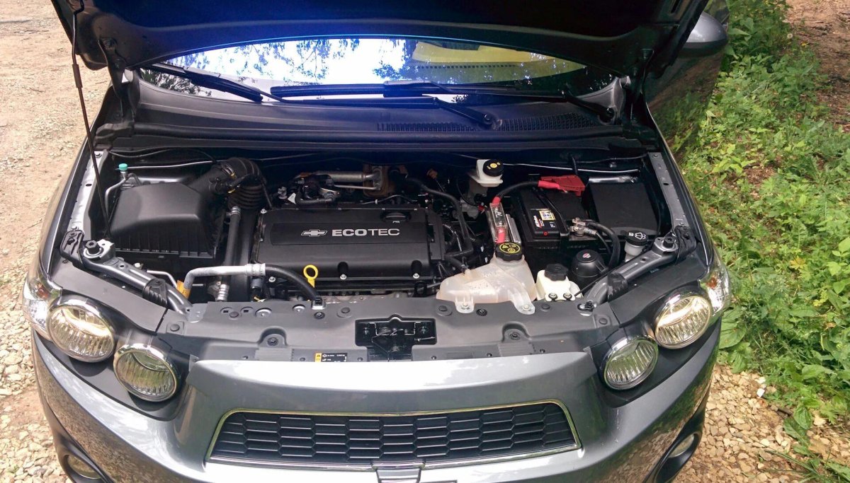 Подкапотное Авео т250