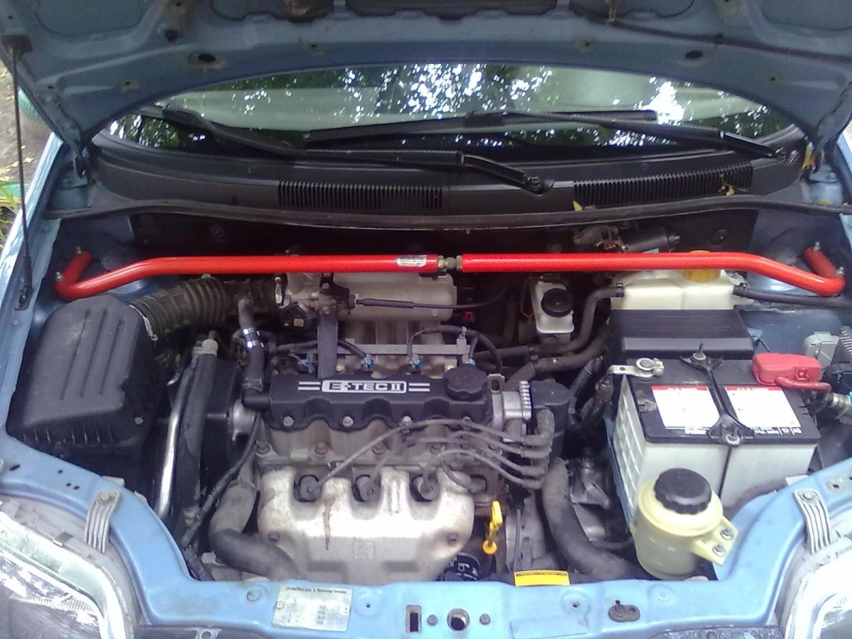 Авео т250 1.2 подкапотка