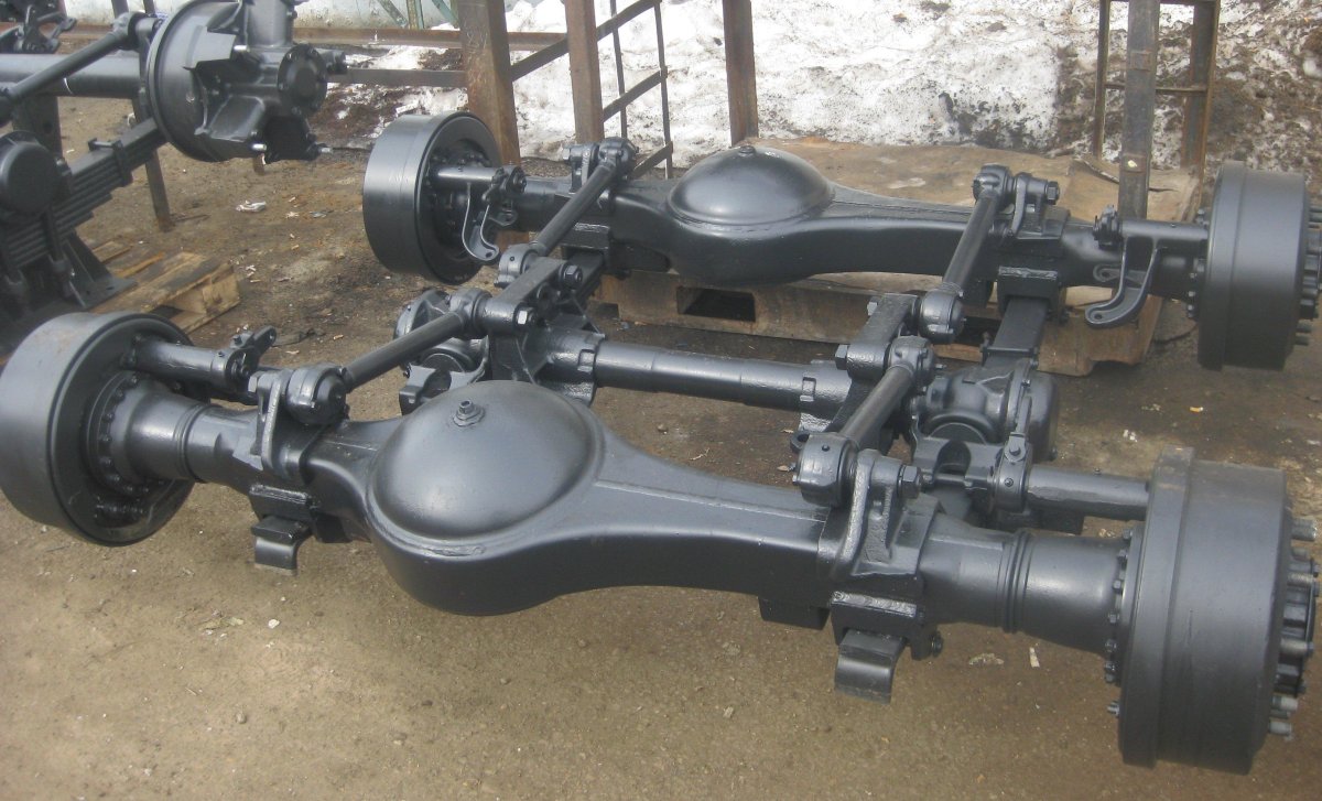 КАМАЗ 43118 подвеска рессорно балансирная