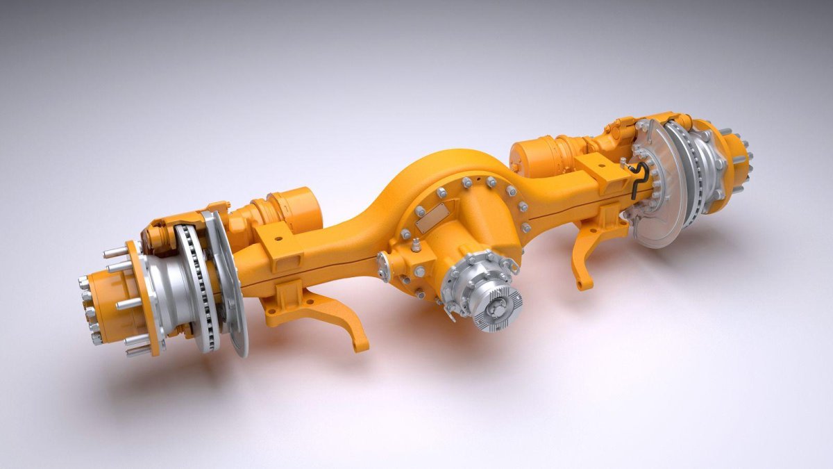 Задний мост КАМАЗ 5490