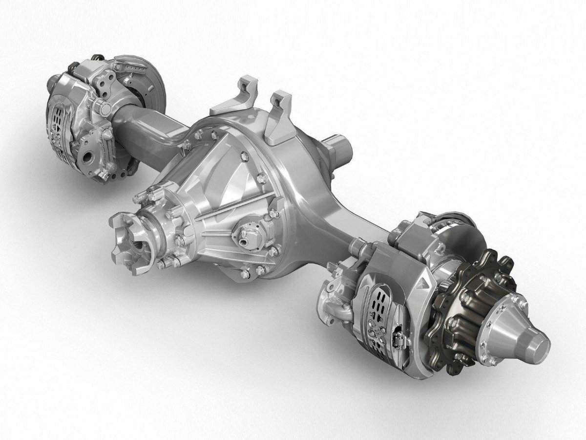 Задний мост автомобиля Скания