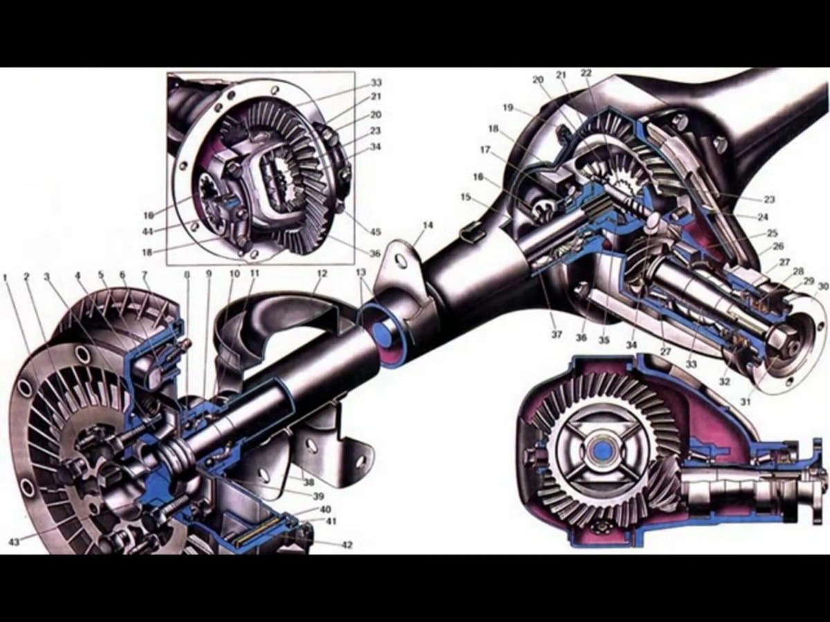Редуктор заднего моста ВАЗ 2106