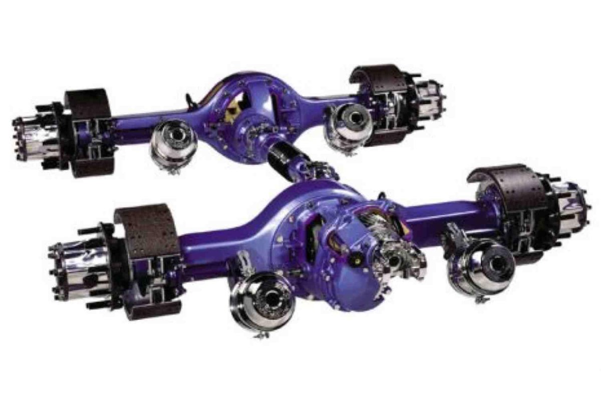 Задний мост грузового автомобиля