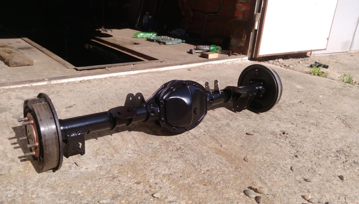 Задний мост ГАЗ 24 разрезной
