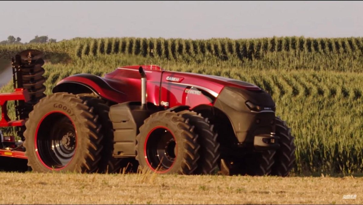 Беспилотный трактор Case IH