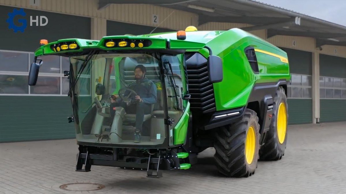 John Deere Sesam трактор Electric