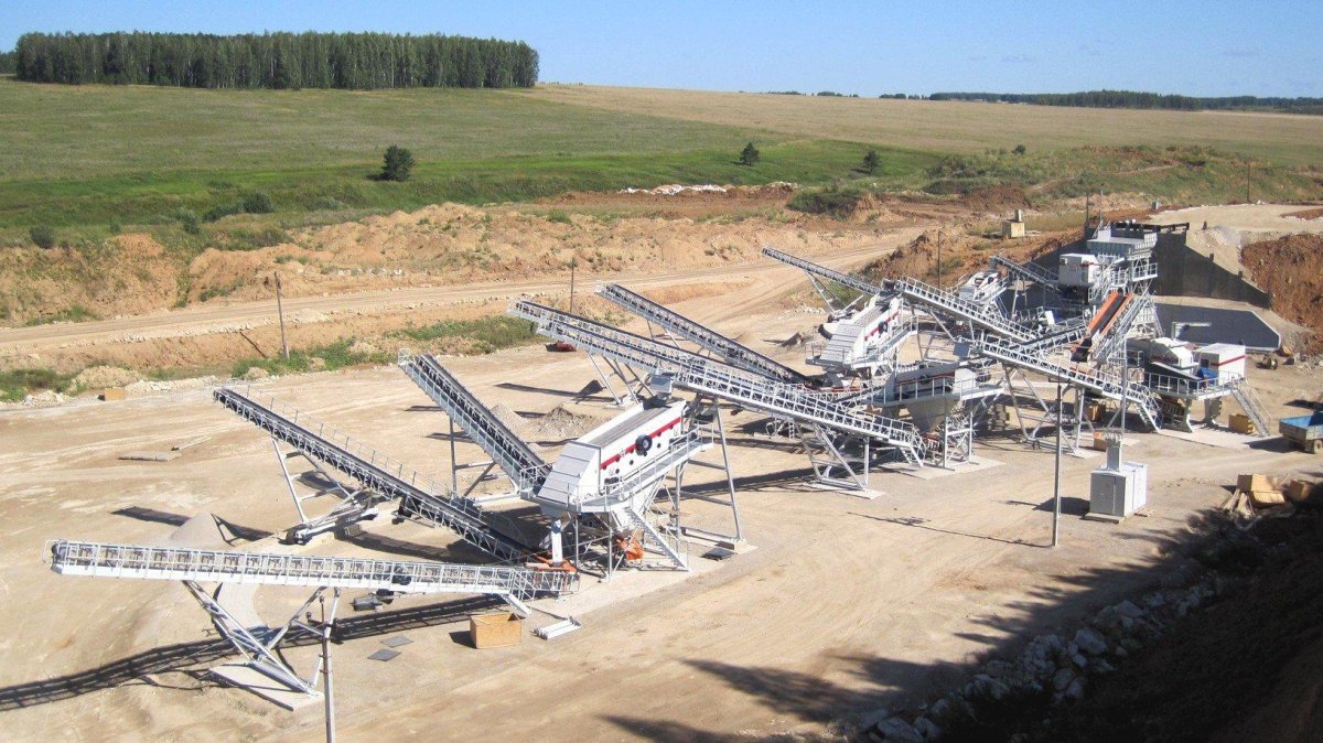 Дробильно сортировочный комплекс Метсо