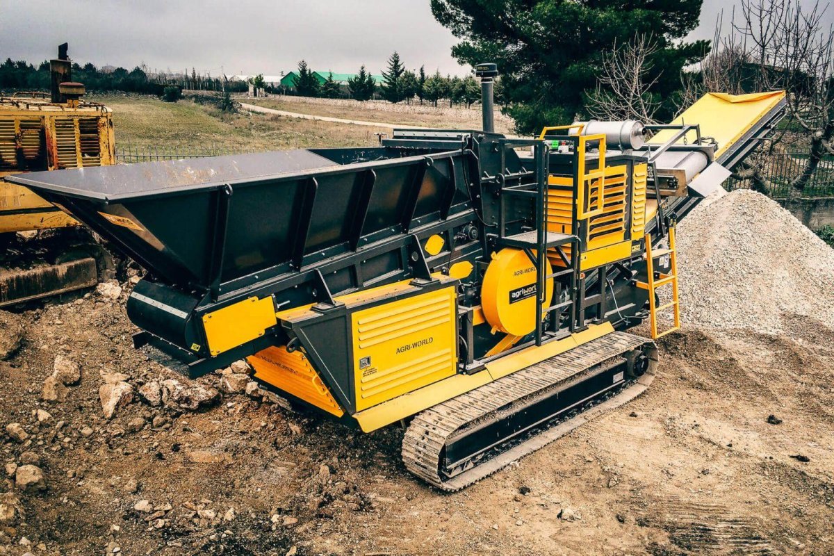 Самоходная гусеничная щековая дробилка Mesda, pt-116j