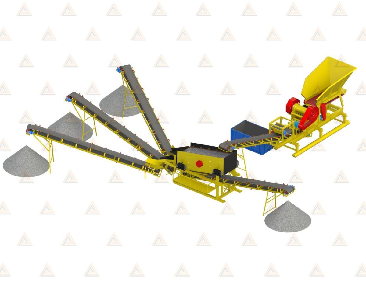 Дробильно-сортировочный комплекс ДСК-100
