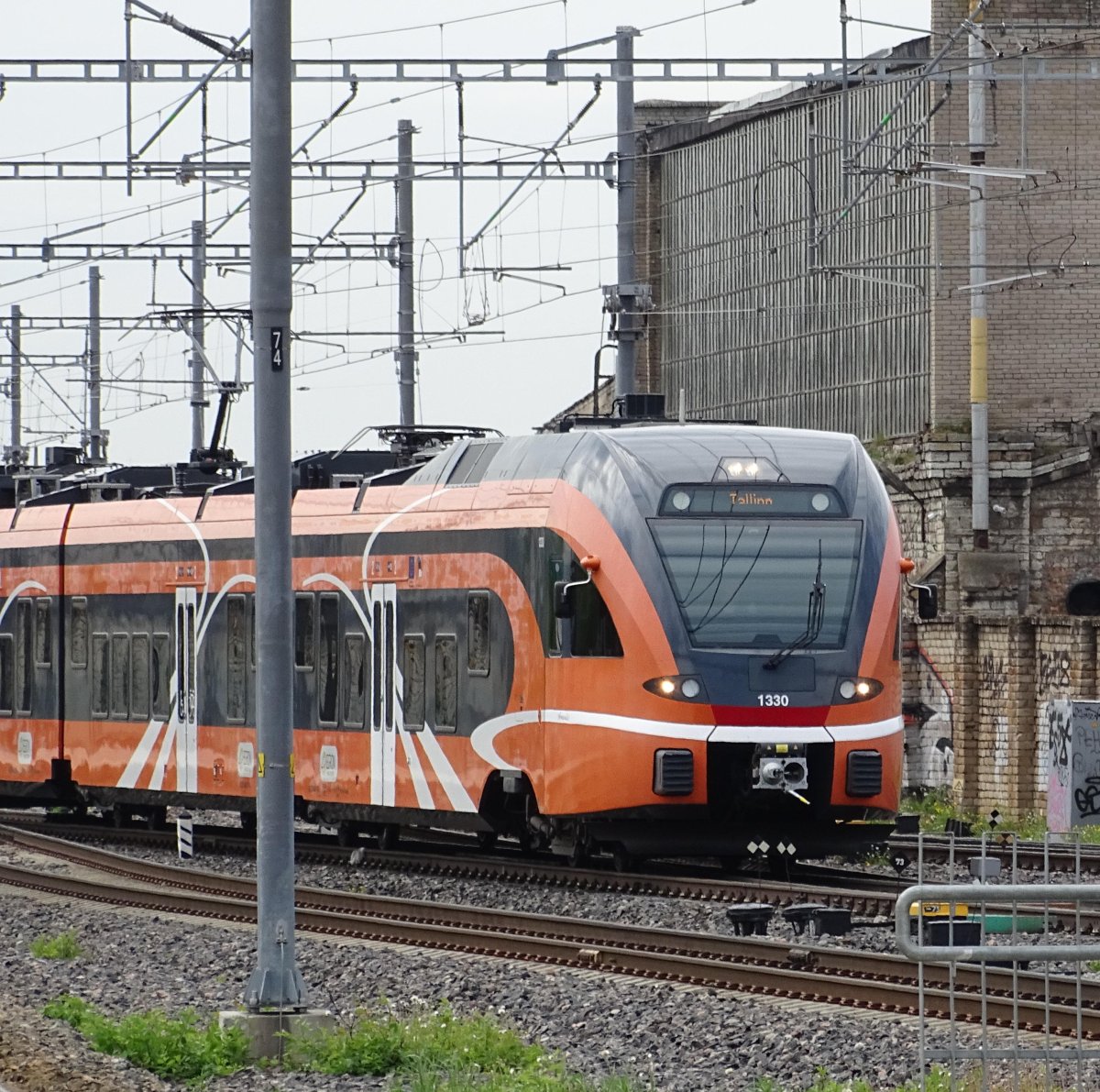 Эстонская электричка