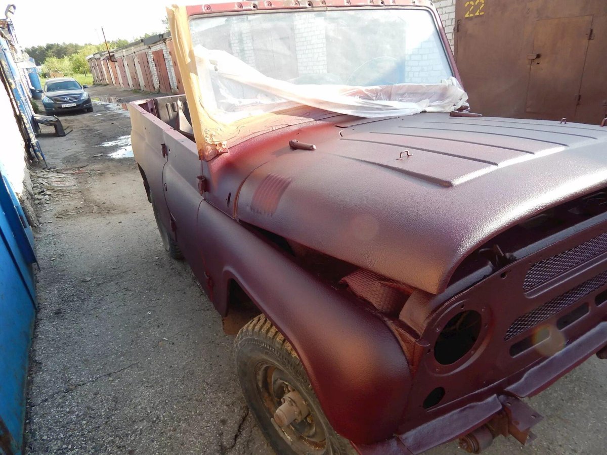 Покраска аллигатором авто