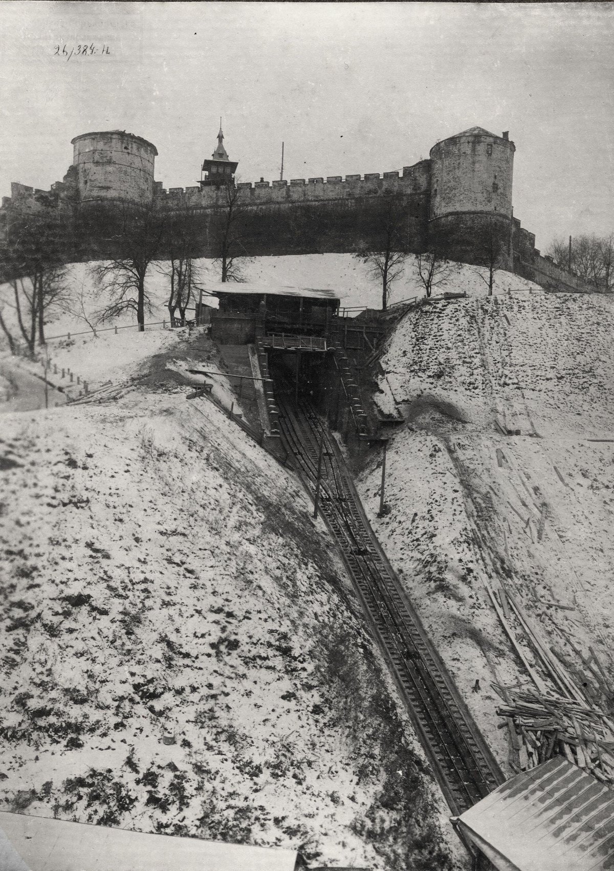 Фуникулер в Нижегородском Кремле