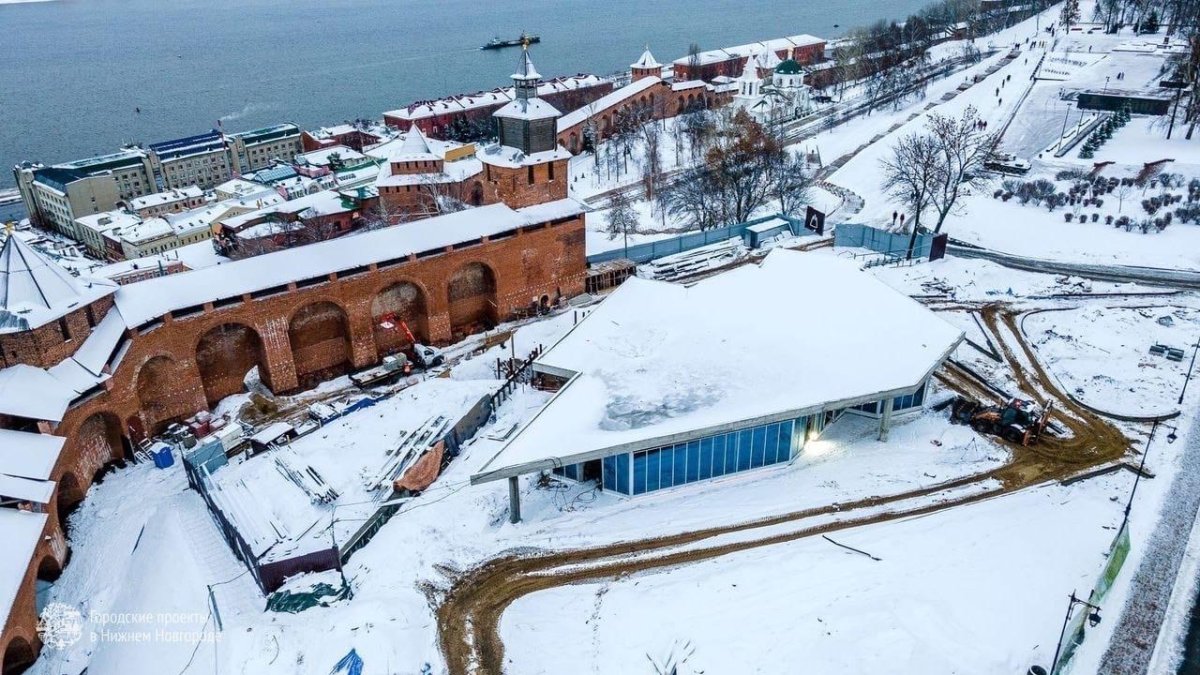 Фуникулер в Нижегородском Кремле