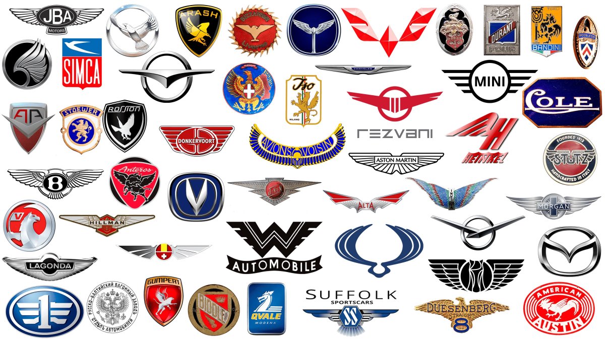 Значки автомобилей иномарок
