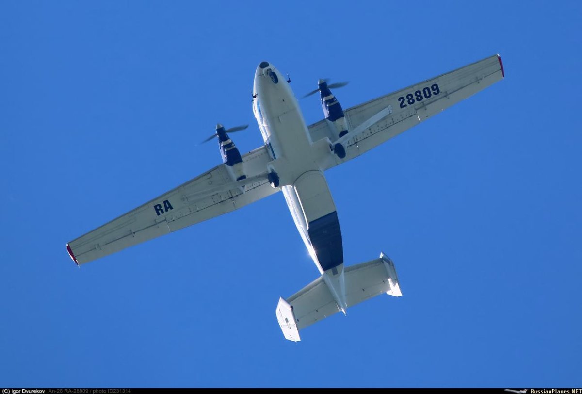 АН-28 кабина