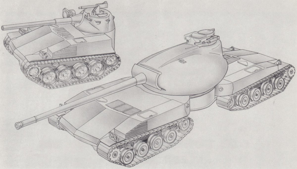 Американский ядерный танк Chrysler TV-8