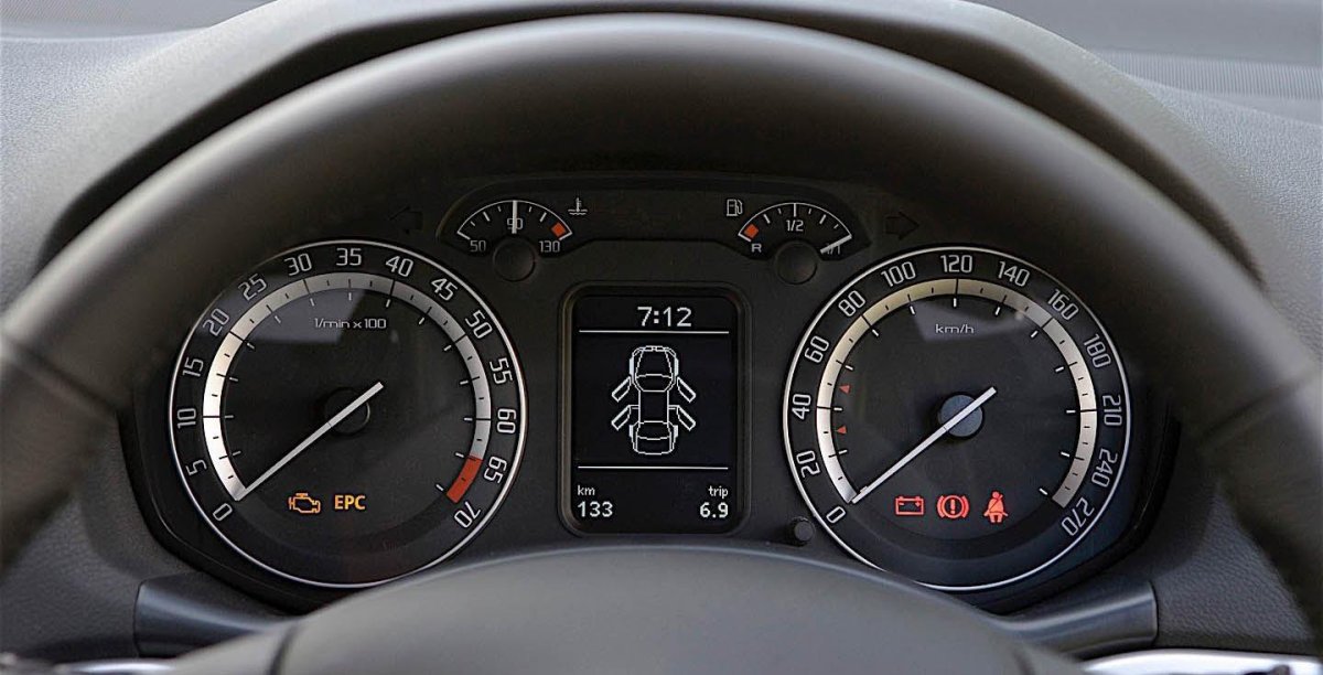 Приборка Шкода Октавия а5