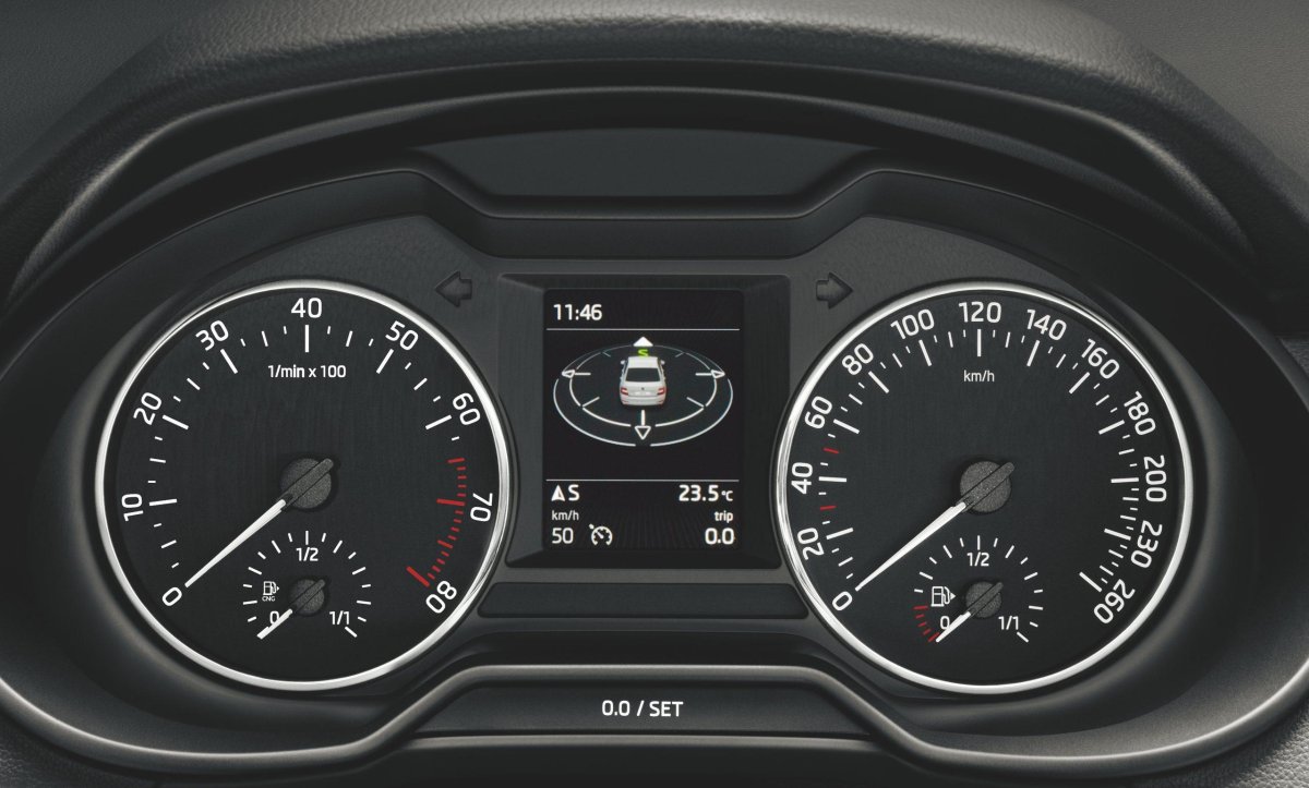 Приборка максидот Шкода Октавия а7