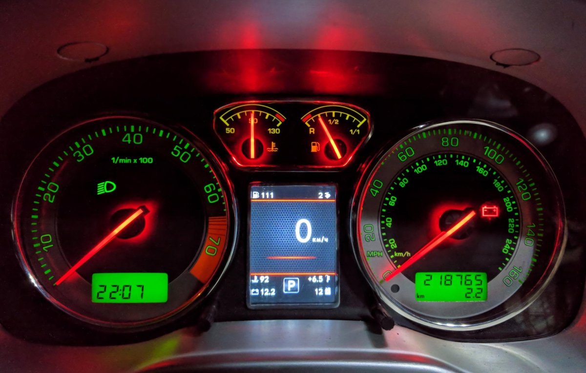 Приборка Октавия а5 РС