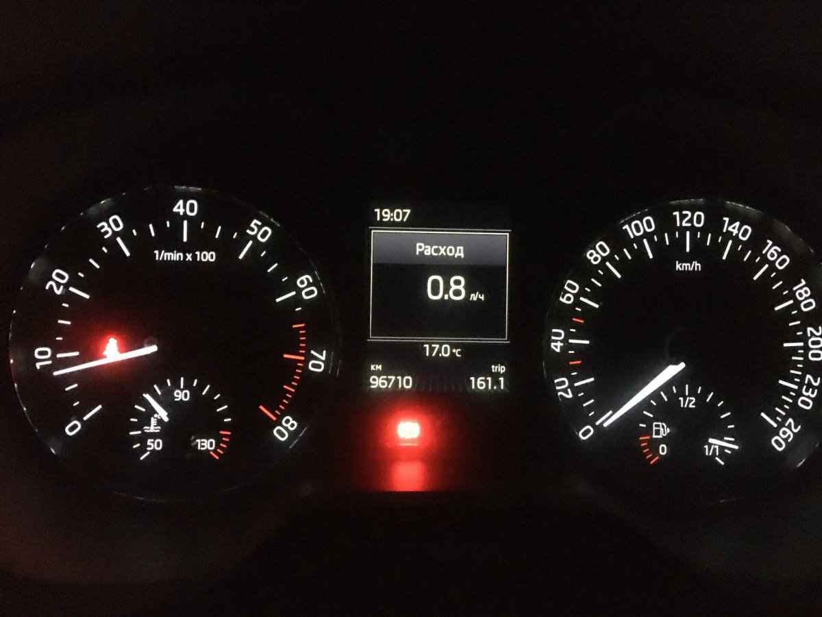 Панель приборов Skoda Octavia a7