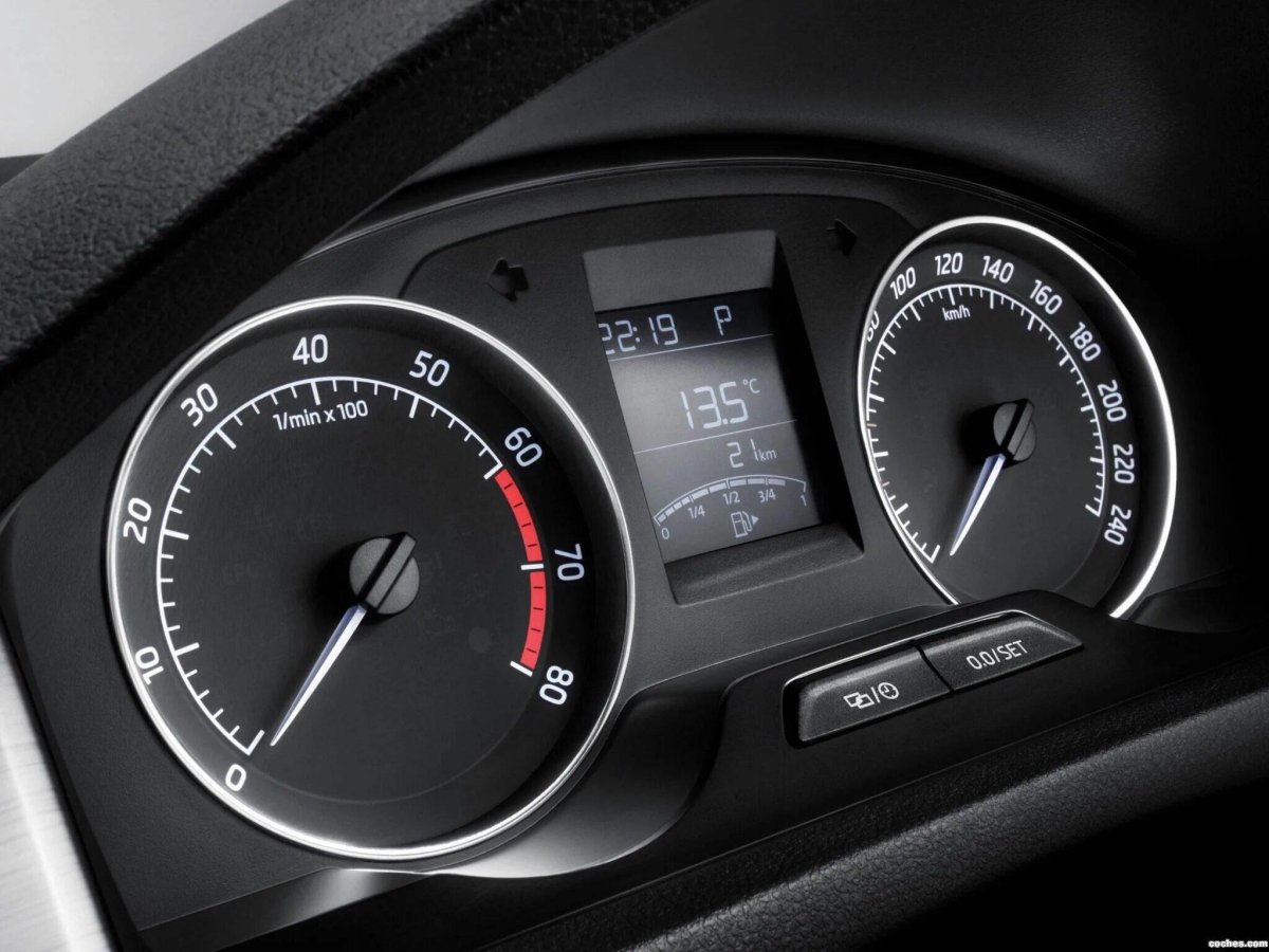 Приборная панель Шкода Рапид 2016