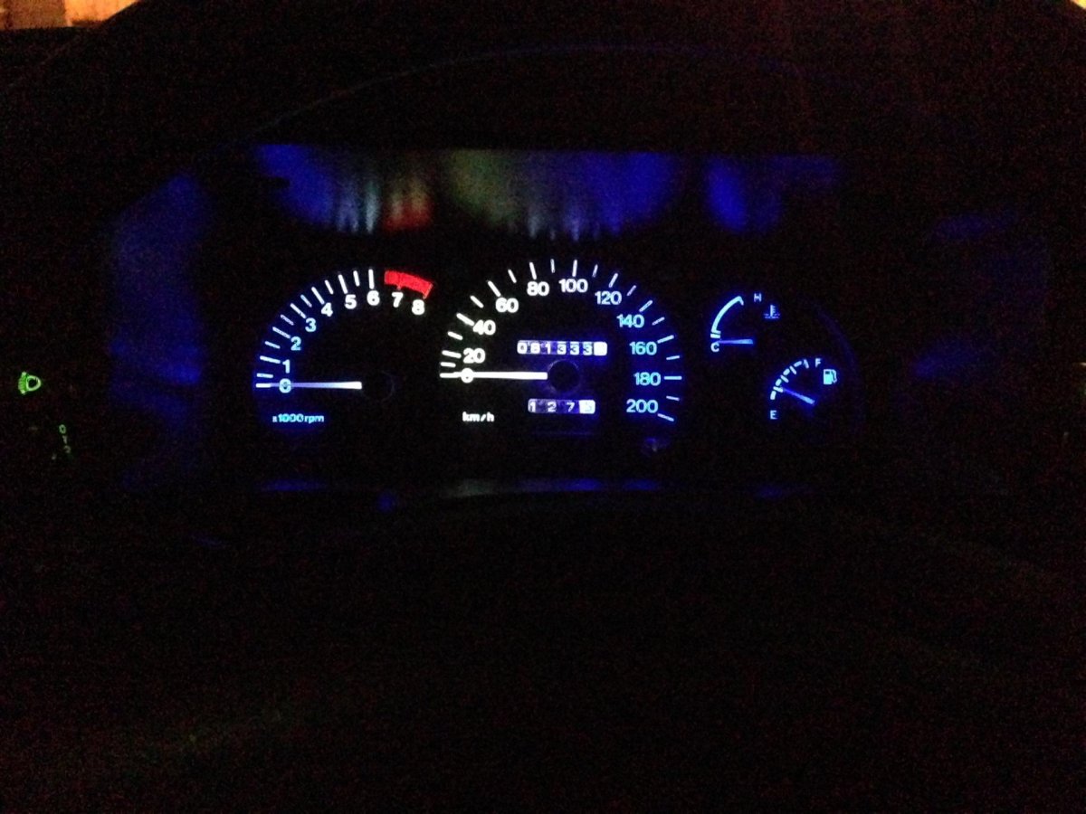 Daewoo Nexia n100 приборка