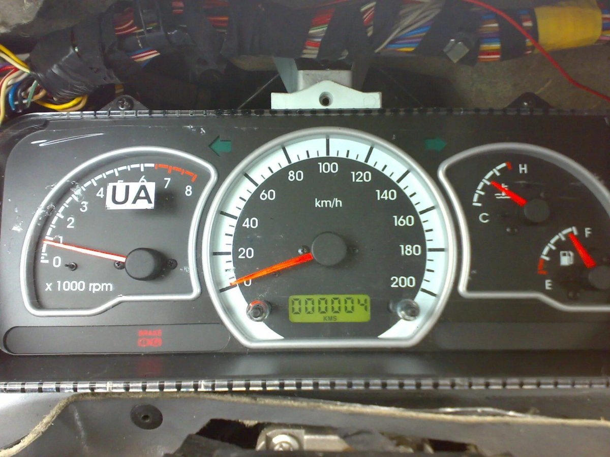 Приборная панель Дэу Нексия n150