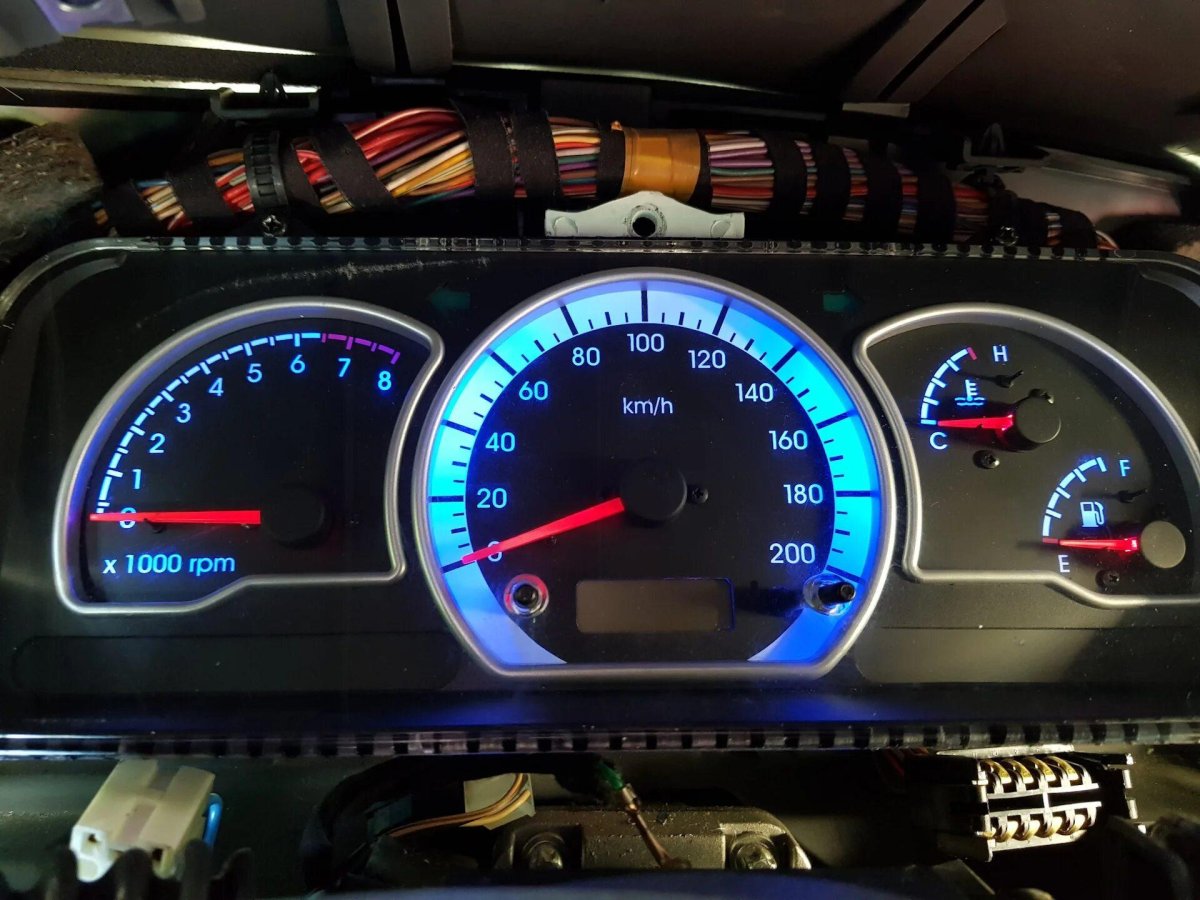 Приборная панель Дэу Нексия n150