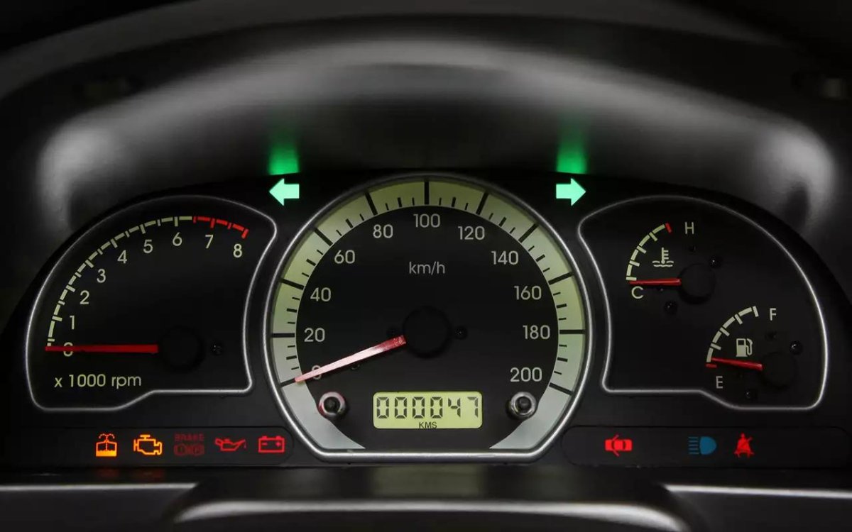 Индикаторы на панели приборов Дэу Нексия n150