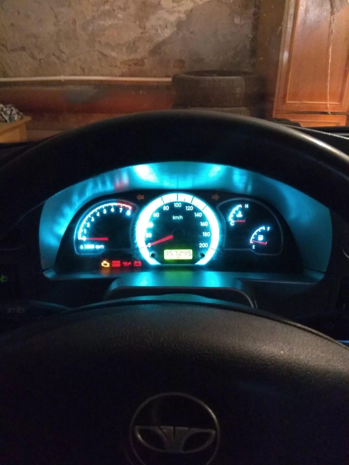 Daewoo Nexia 2 приборная панель