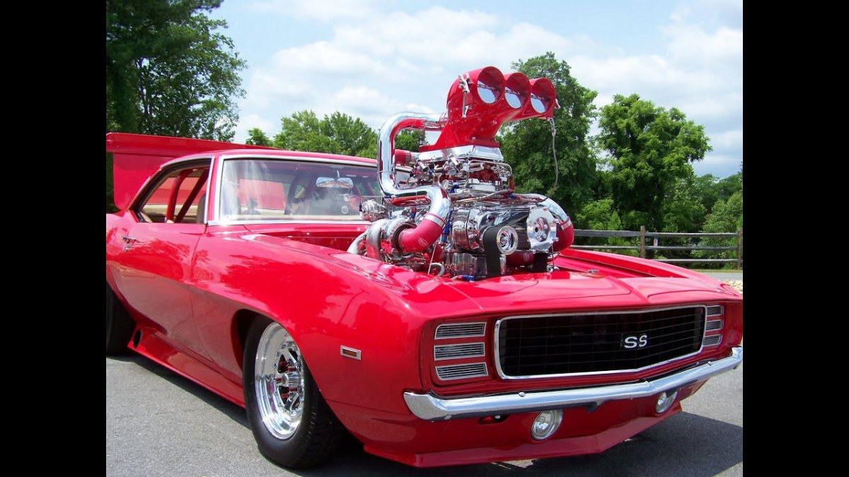 Dodge Charger 1969 суперчарджер