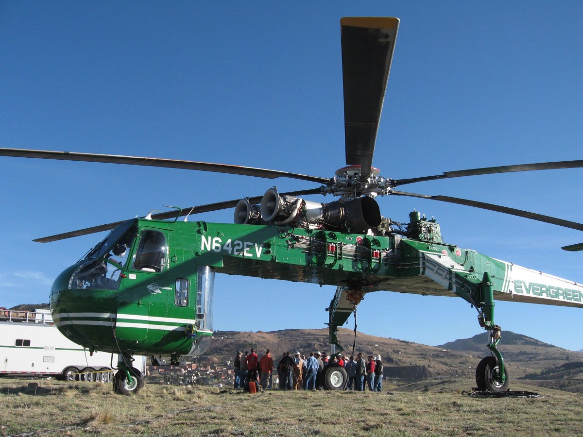 Самый большой вертолёт в мире ми 26