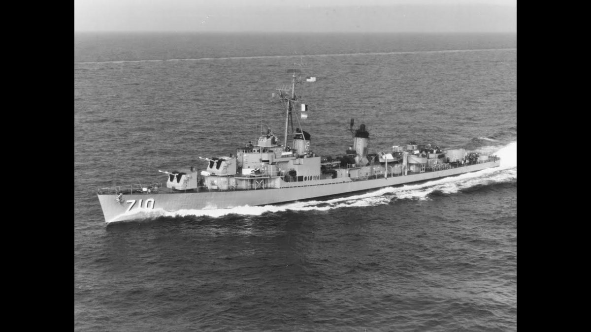 USS gearing DD-710