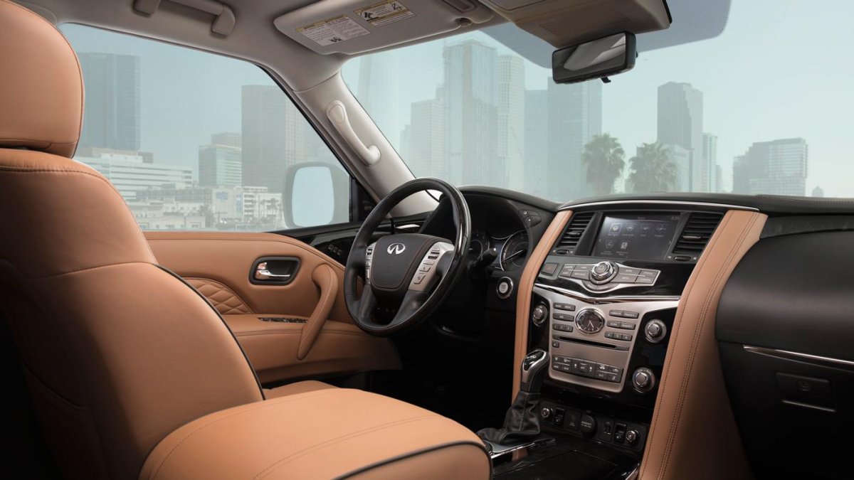 Инфинити qx80 новый салон