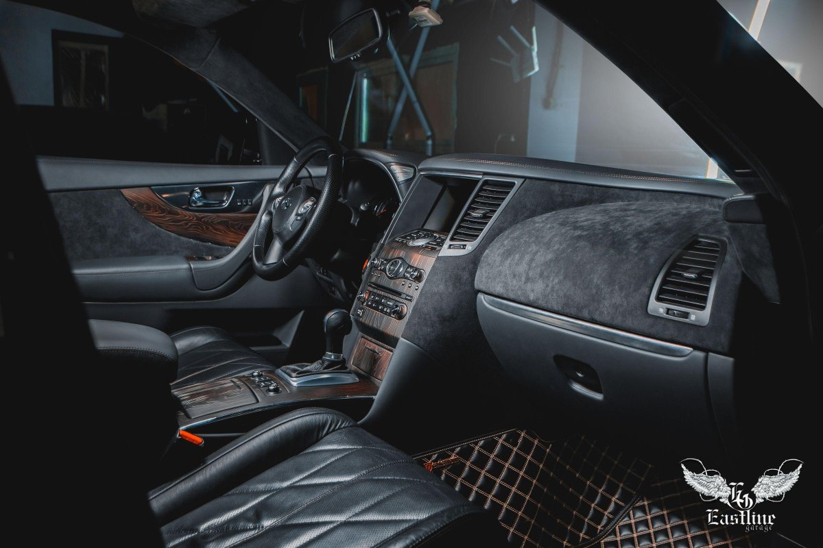 Алькантара в салон Инфинити фх37